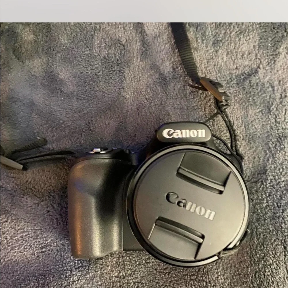 Canon - Powershot SX520 HS - Black Digital Camera with Professional Features